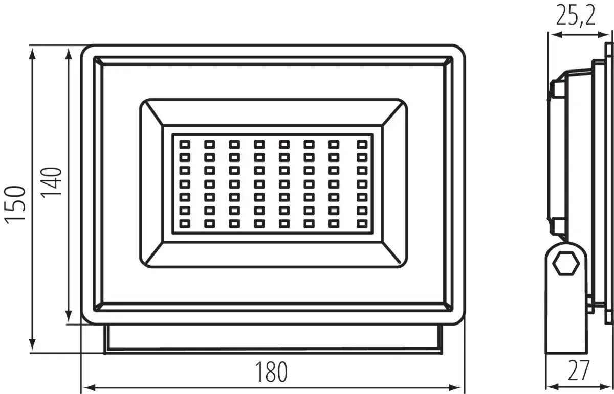 Светодиодный прожектор Kanlux GRUN NV LED 50 Вт Photo 5