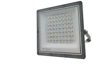 V-tac LED Floodlight 50W 5000lm 3-in-1 Color Temperature IP65 Grey