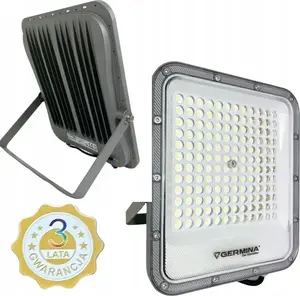 Germina Ares LED Floodlight, 100 W, 10000 lm, 5000 K, IP65