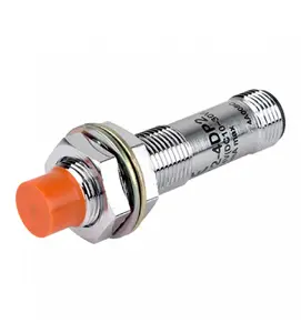 Autonics PRCM12-4DP cilindrisks induktīvais tuvuma sensors M12, 4mm uztveršanas distance, PNP NO, 10-30V DC