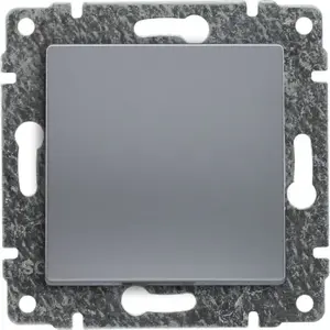KOS Vena Single Switch Aluminium