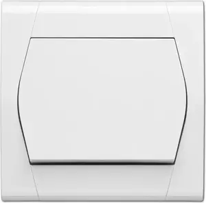 Elektro-Plast FESTA 1-gang single-pole switch, white