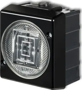 Karlik Senior 12WHS-2 Double Rocker Light Switch, Black