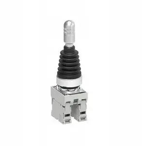 Двухпозиционный металлический джойстик LOVATO Electric LPSJ200 с самовозвратом, 22 мм, 1НО контакт и адаптер