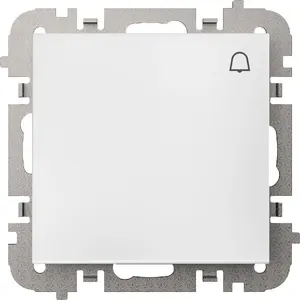 Elektro-Plast Vestra Flush-Mounted Bell Push Button Switch IP20 White