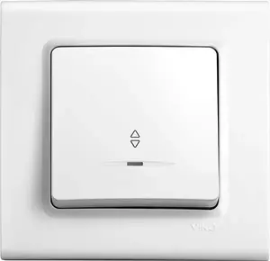 VIKO Linnera S Staircase Switch with Illumination, White