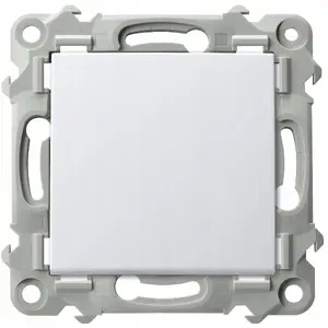 Ospel SZAFIR ŁP-21Z/m/00 Momentary Switch, White