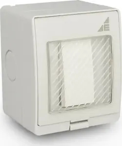 ELEKTROPLAST AQUA55 55.05 Single Surface-Mounted Switch IP55