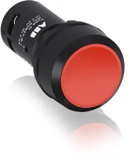 ABB CP1-10R-11 Wired Emergency Stop Push Button, 22mm, Red
