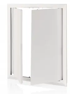Ventika ABS Plastic Inspection Door 400x400 mm White