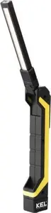 Unimet Workshop LED Flashlight 2W with Hook, Battery Operated 3xAAA