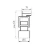 Kanlux ATL5 GU10-W sliežu prožektors | Griestu apgaismojums Photo 5