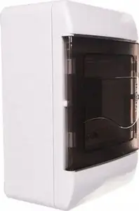 Tarel 6661-105 Surface-Mounted Modular Distribution Board 1x5 Modules with PE and N Terminals IP40