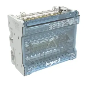 Legrand 400404 modulārais sadales bloks 4P 40A 12 spailes