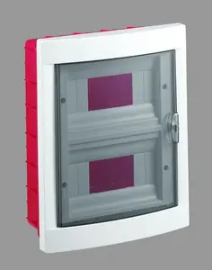 VIKO 90912016 Flush-Mounted Modular Distribution Board 2x8 IP40 with Push Lock
