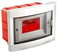 VIKO Modular Distribution Board 1x6 Flush-Mounted IP40