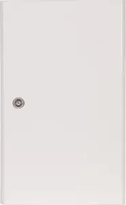Hermetic Surface-Mounted Modular Distribution Board RH 120 DP, IP65, 120 Modules, RAL 7035, Solid Door