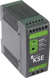 Импульсный блок питания BREVE KSE 04012 230/12В 40Вт 3.3А для установки на DIN-рейку