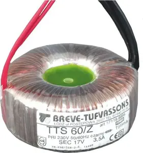 Breve Tufvassons TTS 35/Z toroidālais transformators 230V/12V 35VA