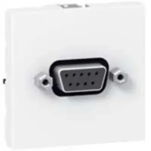 Розетка Legrand 078765 Mosaic SUB-D 9-контактная Photo 1