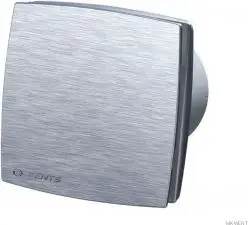Vents 125LDATH vannas istabas ventilators, 125mm, 16W, ar taimeri un mitruma sensoru, matēts alumīnijs
