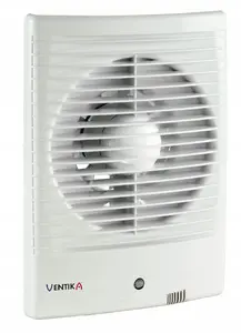 Ventika FORTE D100M3H Axial Fan 100mm 230V 14W 98m3/h with Humidistat and Timer