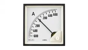Lumel MA19 Analog Voltmeter 96x96mm IP52 10V