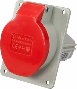 Polam Nakło leņķveida paneļa kontaktligzda 32A 250/400V 5P IP44