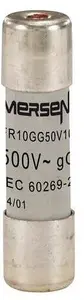 Mersen C211027 Cylindrical Fuse Link 10x38mm 500VAC 0.5A gG