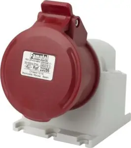 FAMATEL SpeedPRO 23395 stacionārā rūpnieciskā rozete 16A 5P 400V IP44