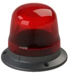 Emas T0-IT120R024 Multifunctional Red Signal Lamp, 12-24V AC/DC, 120mm