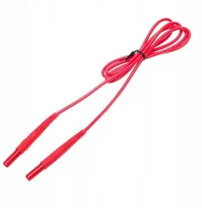 Sonel WAPRZ1X2REBB2X5 Red Test Lead 2.5mm² 1.2m 1kV with Banana Plugs