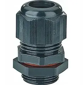 Hensel AXM 25 ATEX Cable Gland M25, IP66, for Zones 2 and 22, Cable Diameter 10-17 mm, Black