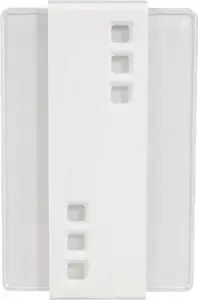 Zamel VETRO GNS-247-BIA Two-Tone Wired Gong 230V White