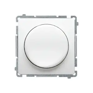 Светорегулятор поворотный Kontakt-Simon BMS9L.01/11 для диммируемых LED 230В белый