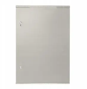 Sabaj 19-inch Wall-Mounted RACK Cabinet 15U, 600mm Depth, Solid Door, Openable Side Panels, RAL 7035