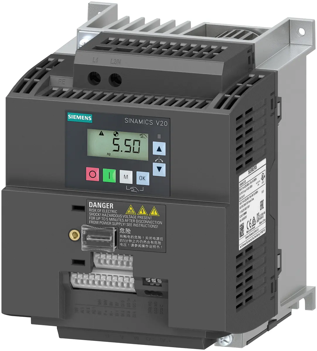 Siemens SINAMICS V20 Frekvences pārveidotājs 3