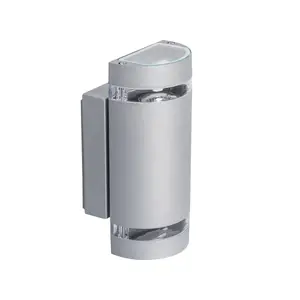 Kanlux 22443 Outdoor Wall Light, GU10, 70W, IP44, Aluminium, Grey