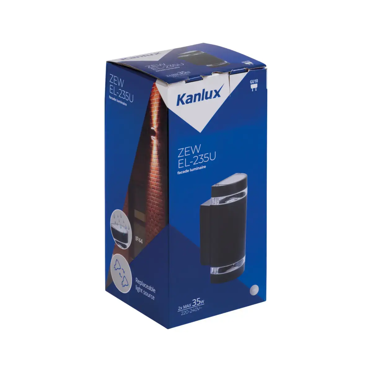 Kanlux 22443 āra sienas gaismeklis GU10 Photo 5