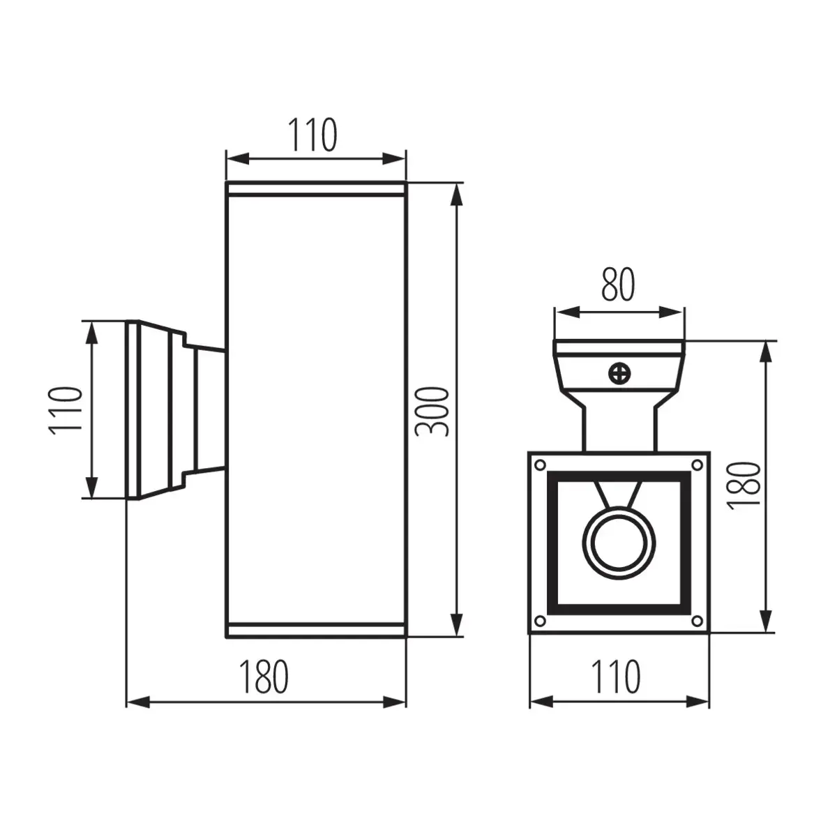 Kanlux Lart 29833 āra sienas gaismeklis | E27 120W Photo 6