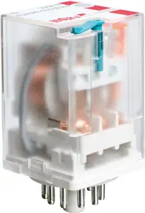 Schneider Electric R15-2013-23-1048-WTLD Industrial Relay 3P 48V DC 10A with LED and Surge Suppression Diode