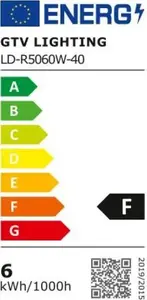 GTV LED Bulb R50, 6W, 500lm, 4000K, E14 Base