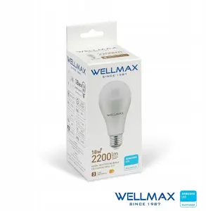 Wellmax LED Bulb E27 18W 2200lm 4000K Neutral White SAMSUNG LED