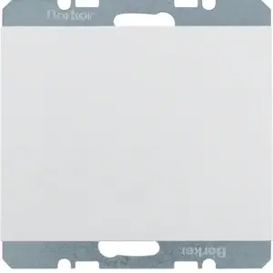 Hager 10457009 Socket Safety Cover, White