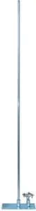 ELKO-BIS Lightning Protection Mast with Metal Base 100x250mm, Aluminum, 1m