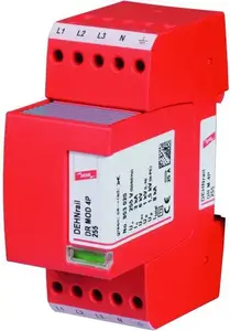 Dehn 953400 pārsprieguma ierobežotājs, 3. tips, 4-polu, 8kA, 1.5kV