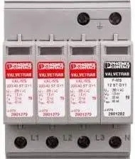 Phoenix Contact Type 2 Surge Protective Device 4P 20kA 1.6kV 335V