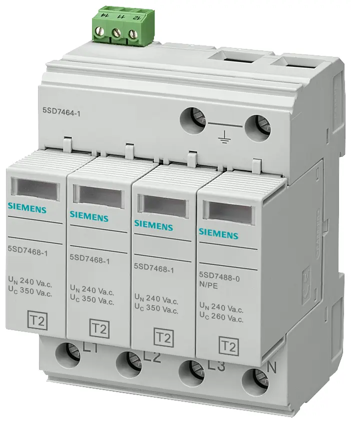 Siemens 2. tipa pārsprieguma aizsardzība 350V