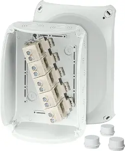 Распределительная коробка Hensel DK 1616 GZ, 5x16 мм², IP66, серая