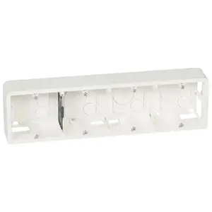 Legrand 080284 Mosaic virsapmetuma montāžas kārba 10 moduļiem, balta